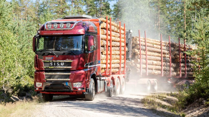 Сиса грузовик лесовоз