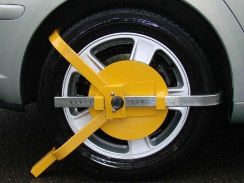 Блокиратор колес бульдог