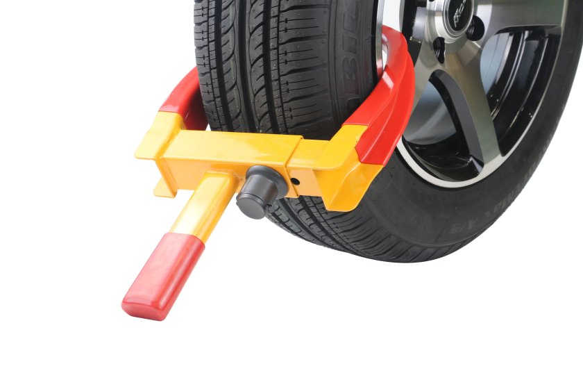 Блокиратор колеса автомобиля