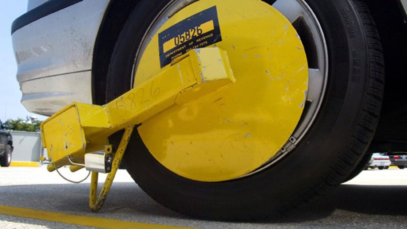 Блокиратор колеса