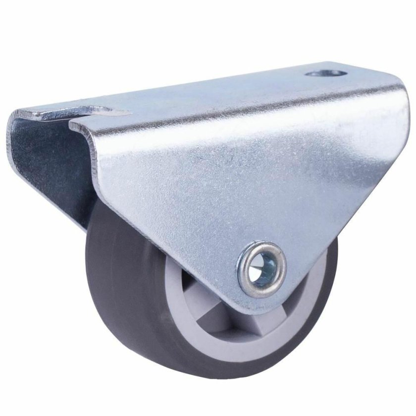 Колесо мебельное неповоротное 30 мм