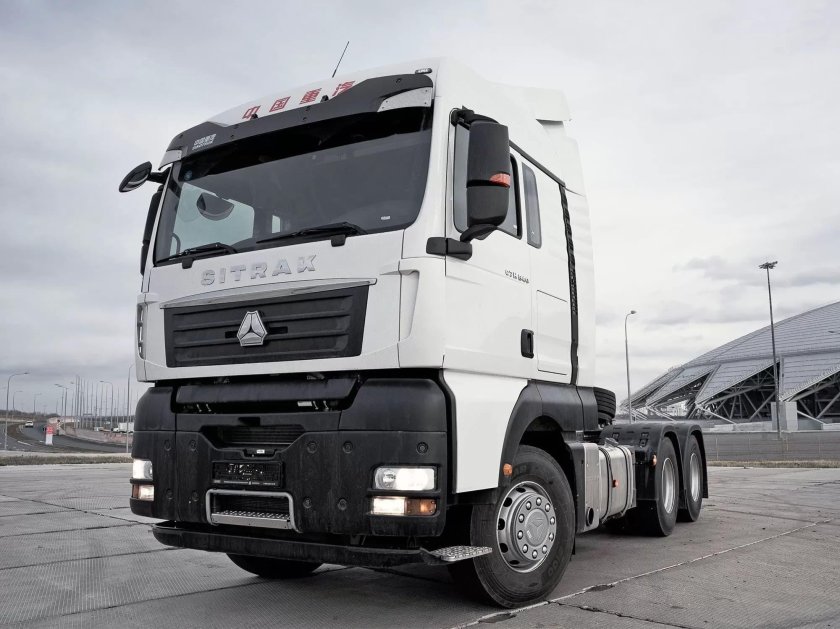 Sitrak c7h 6x4 седельный тягач