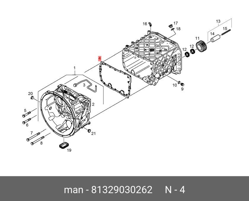КПП КАМАЗ ЗФ 16 S