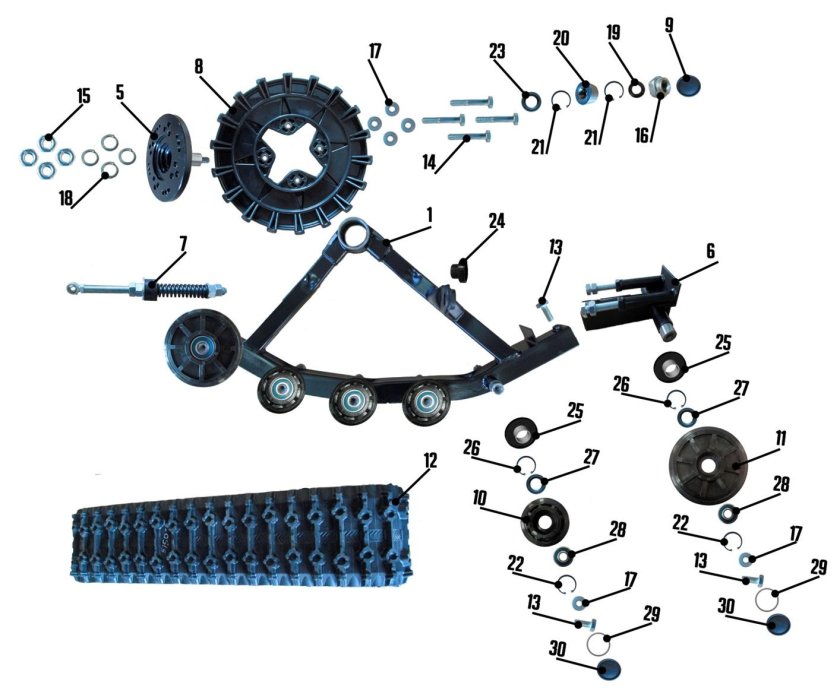 Гусеницы для квадроцикла stels