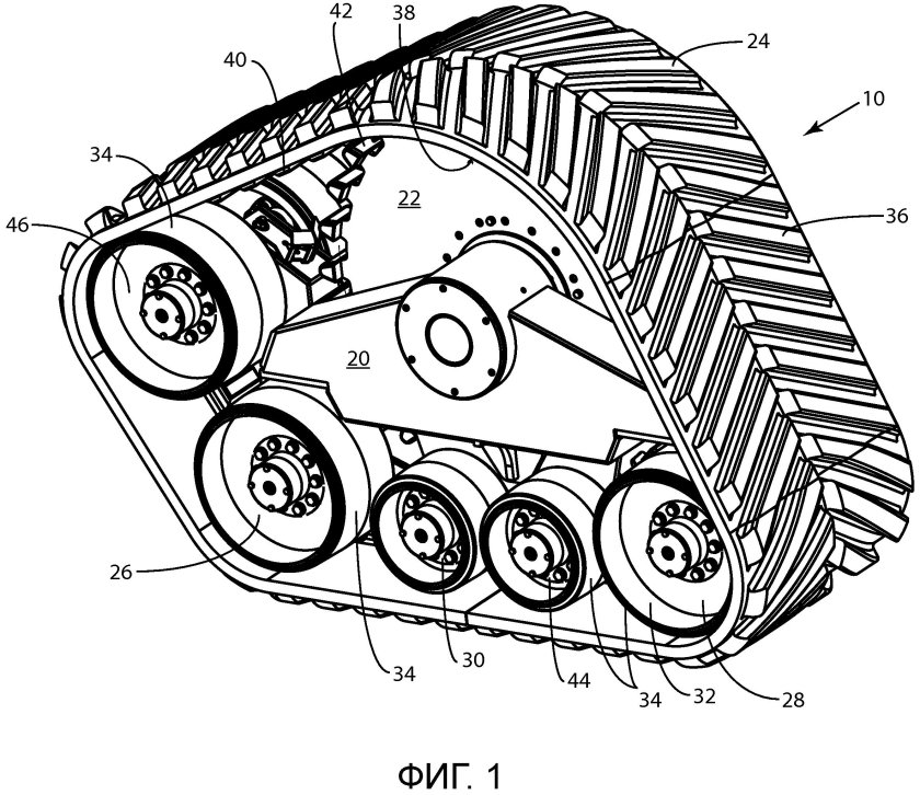 Гусеничный модуль на мотоблок чертеж