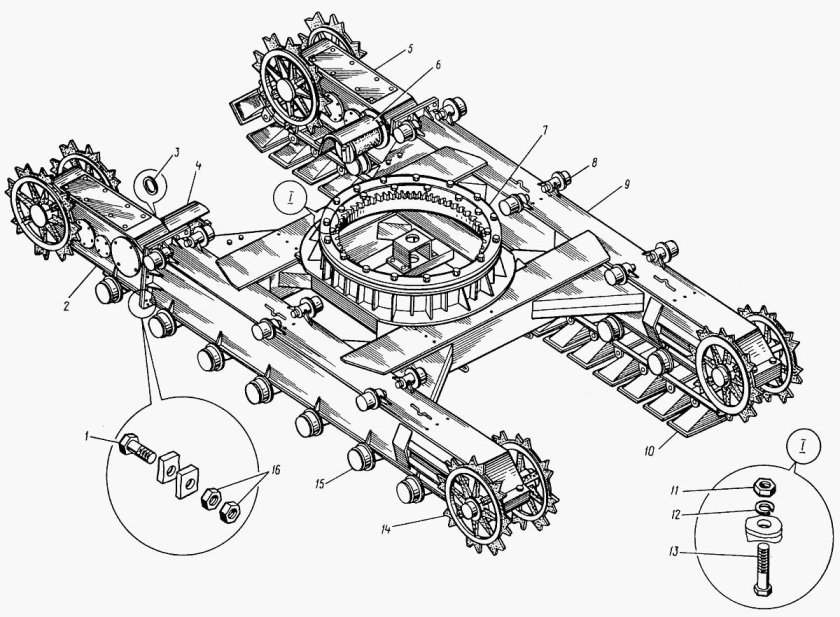 Каток опорный МТП 74.25.05.000