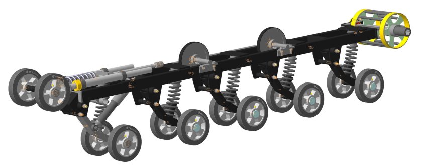 Подвеска вездехода Тингер