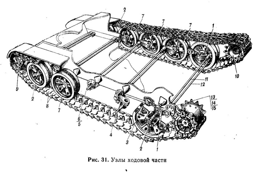 Т 62 гусеницы