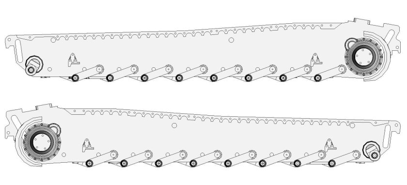 Ходовая тигра 1 сбоку