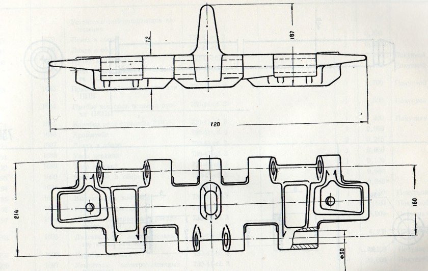 Гусеница РМШ Т-72