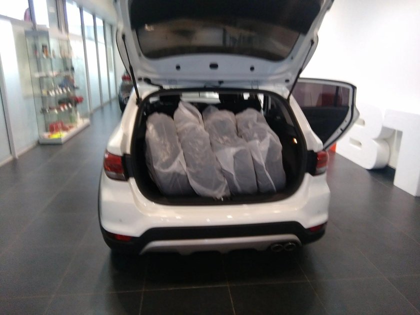 Kia Rio x-line IV багажник