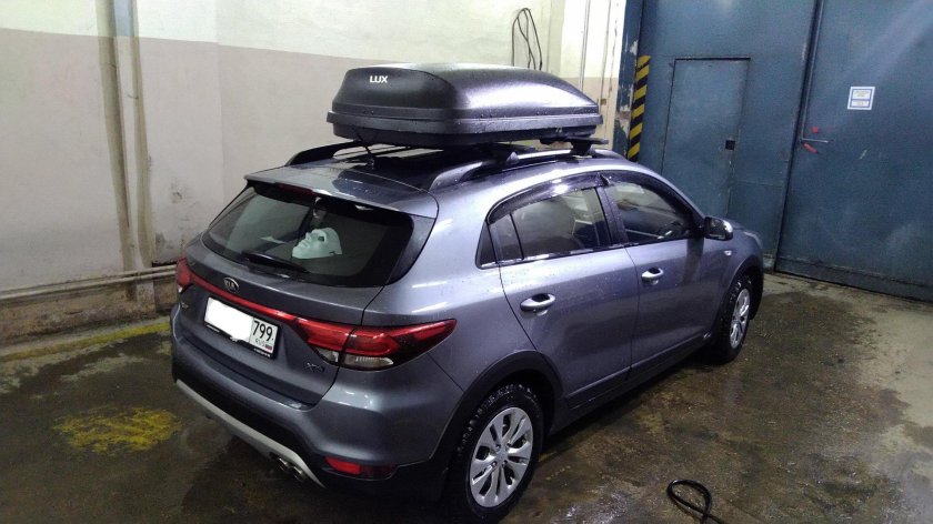 Киа Рио х багажник