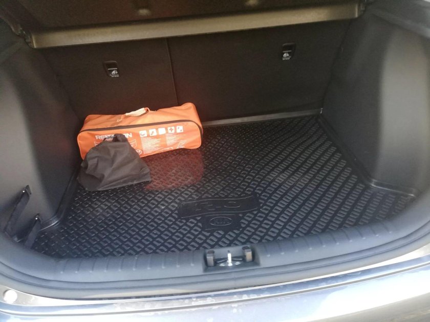 Kia Rio x багажник