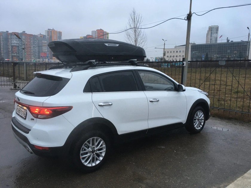 Киа Рио х-лайн багажник