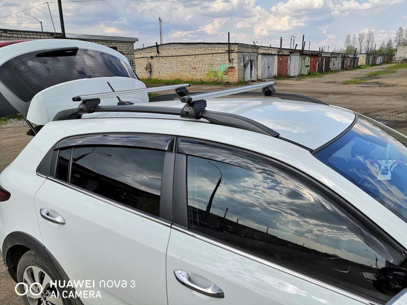 Киа Рио х-лайн багажник