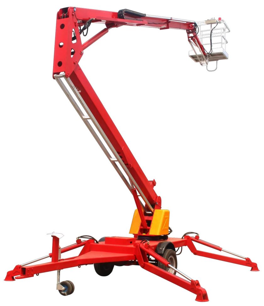 Подъемник прицепной пневмоколесный к17т