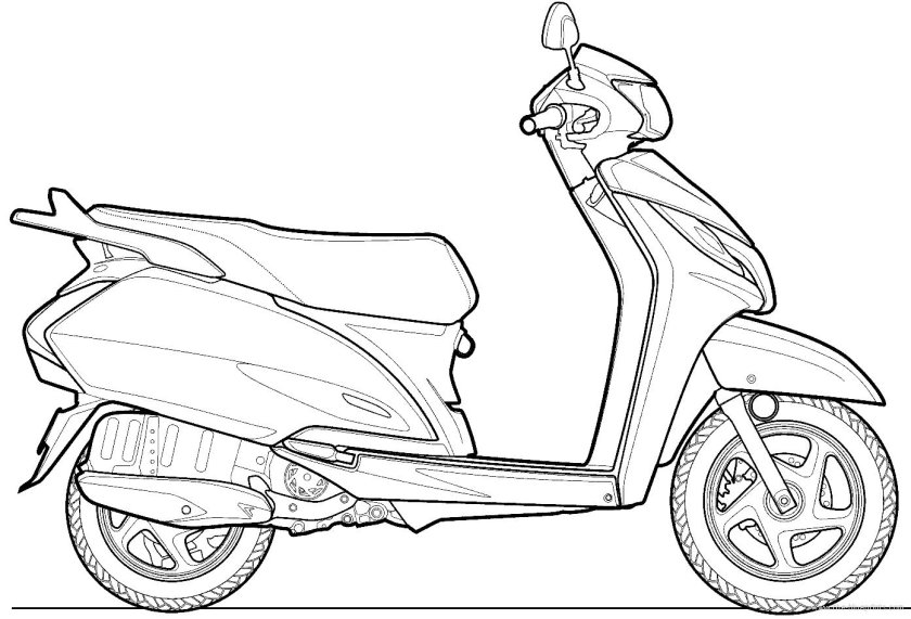 Honda Dio 27 Blueprint