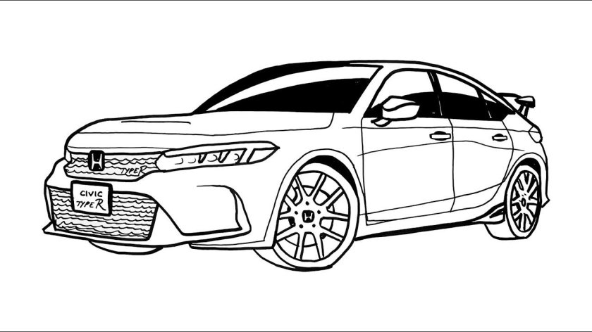 Honda civic type r 2023