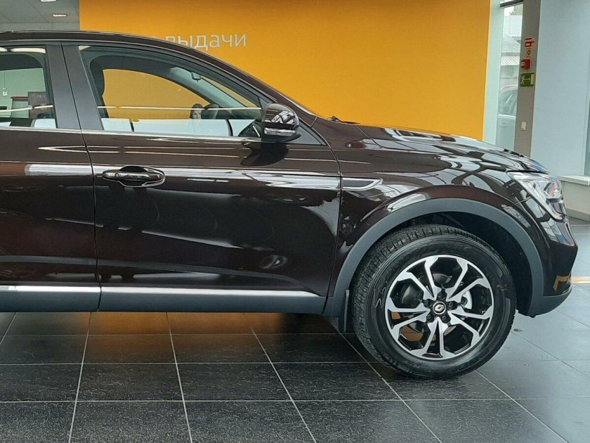 Рено аркана коричневый металлик