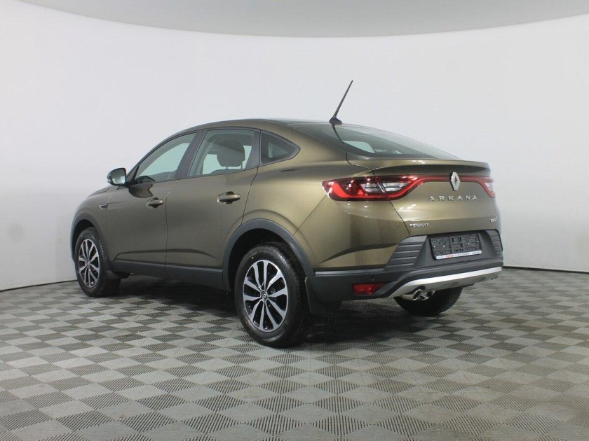 Рено аркана зеленая