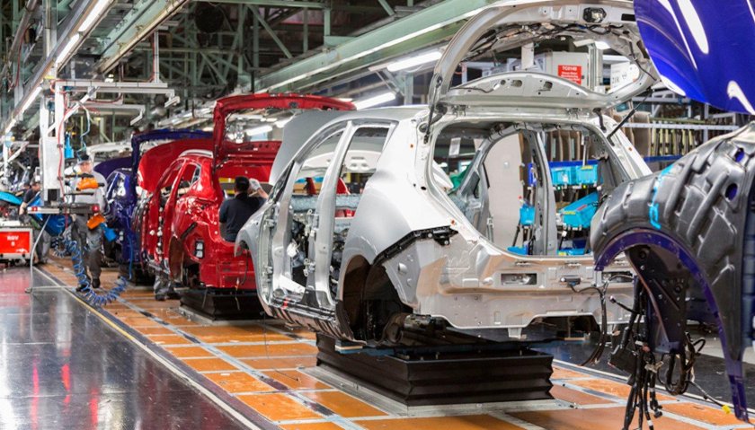 Завод Ниссан в Японии