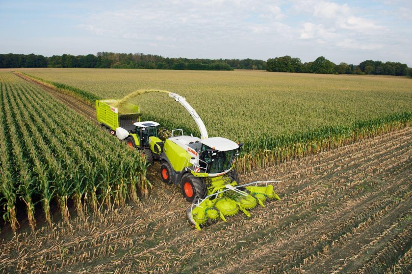 Комбайн Ягуар Силосование