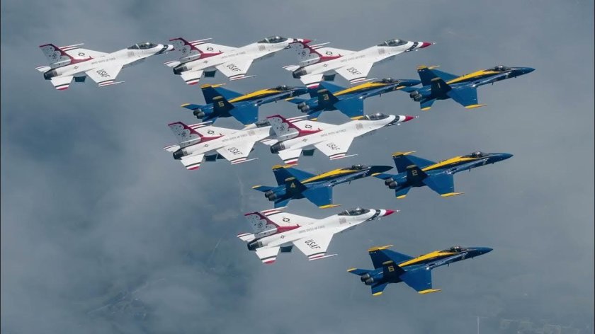 Blue Angels пилотажная группа