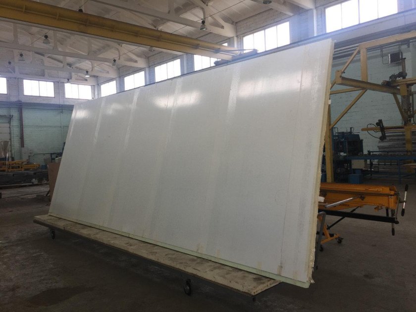 Сэндвич-панели для фургонов Schmitz