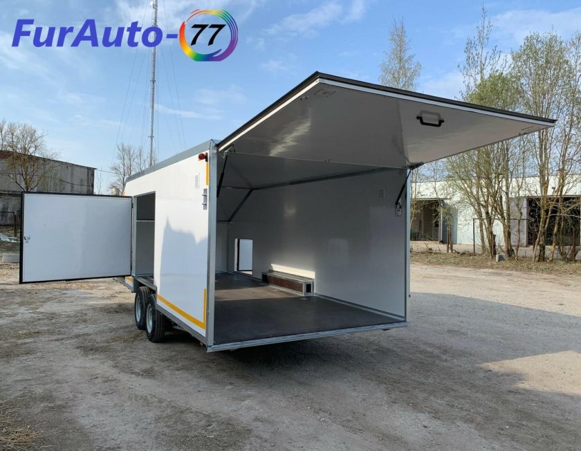 Прицеп фургон Trailer lang zca180-100