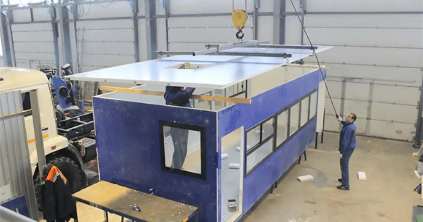 Сэндвич панели для фургонов