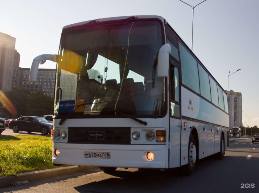 Трансфер на автобусе СПБ