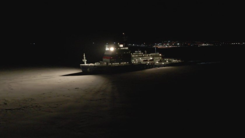 Певек атомный ледокол