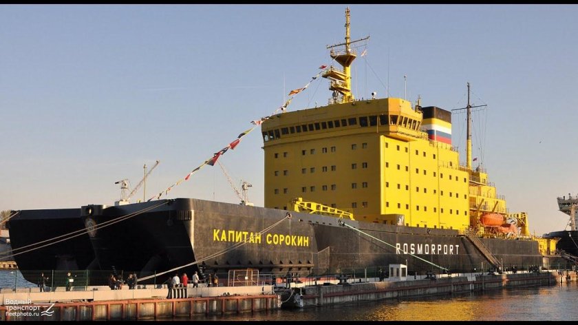 Ледокол "Капитан Сорокин" в Санкт-Петербурге