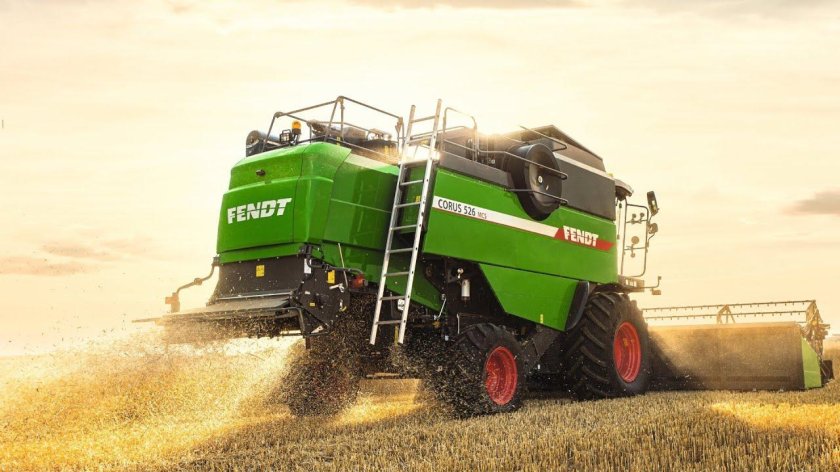 Fendt комбайн 8350