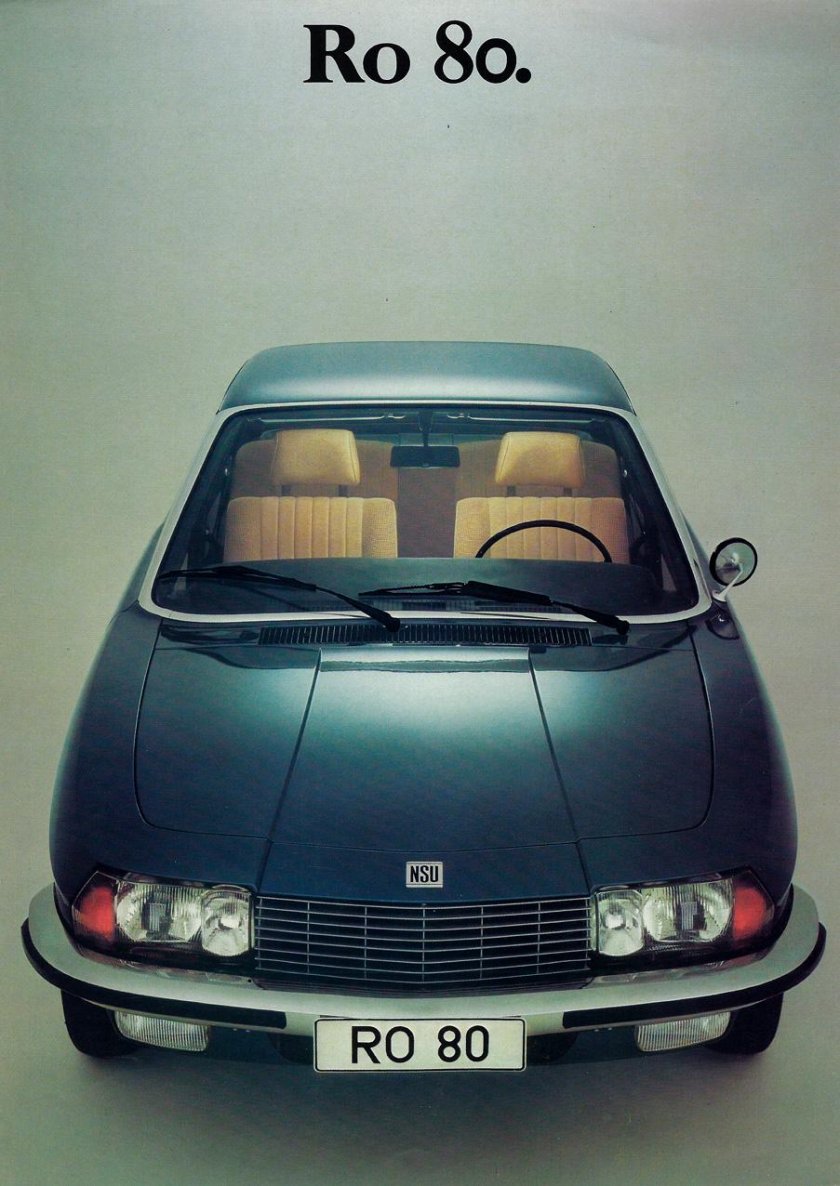 NSU ro 80 салон