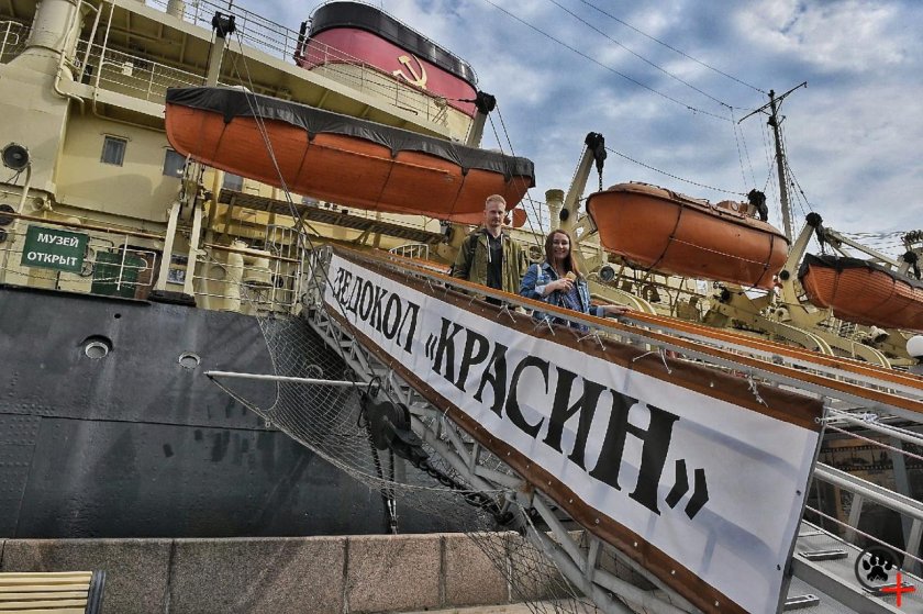 Ледокол Красин машинное отделение