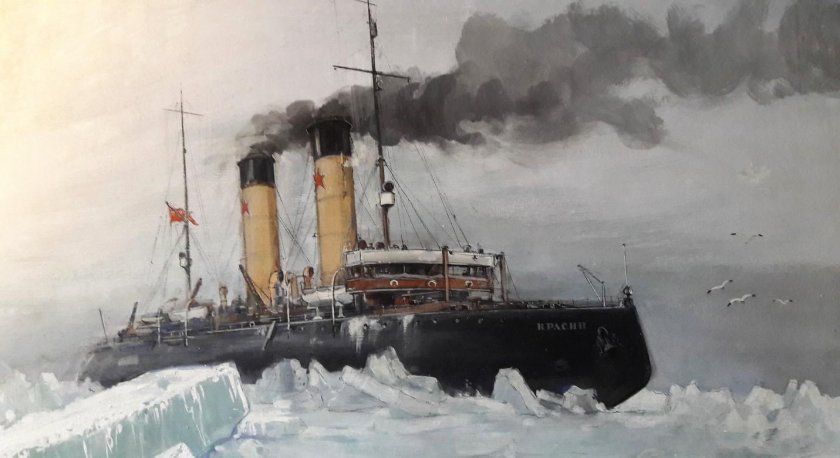 Ледокол Красин 1928