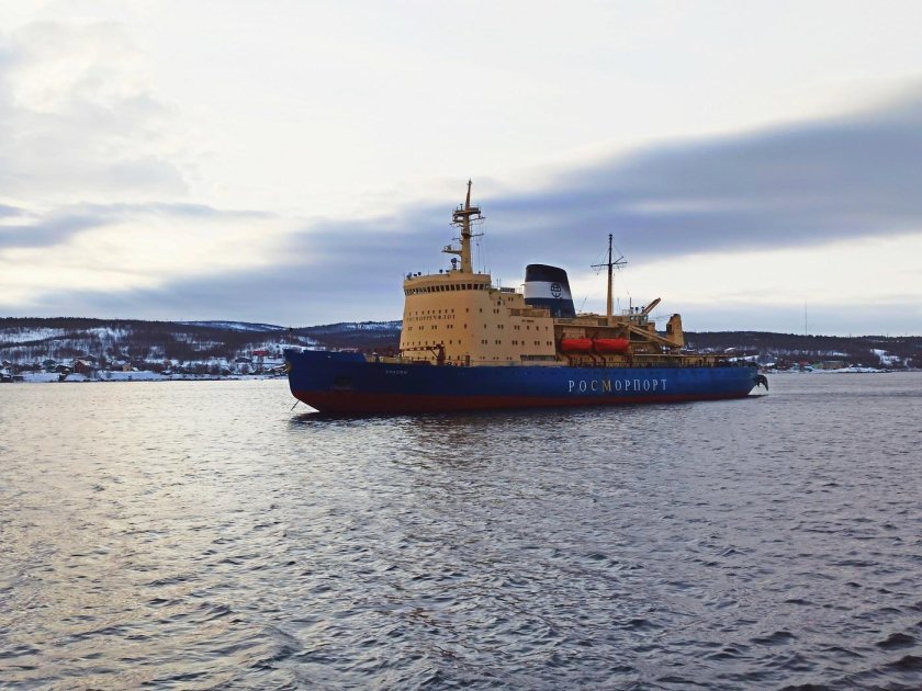 Ледокол Красин Мурманск
