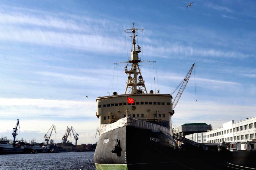 Музей мирового океана Санкт-Петербург ледокол