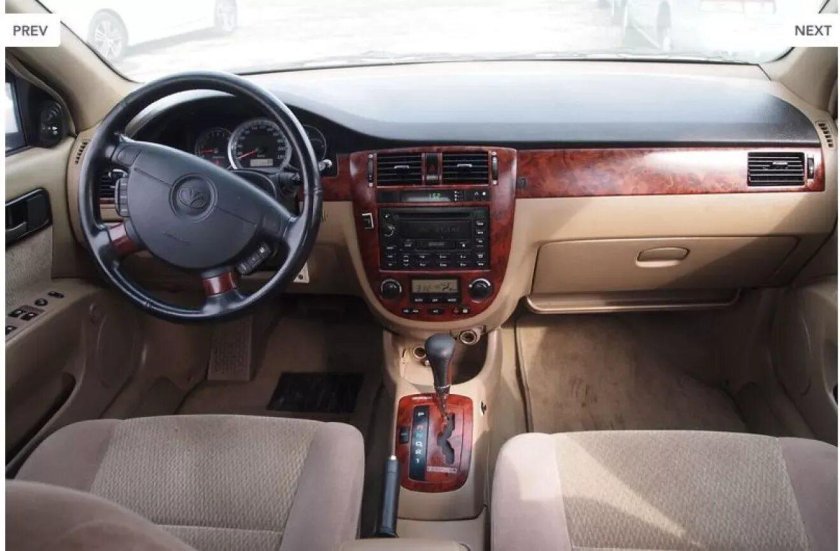 Chevrolet Lacetti комплектации