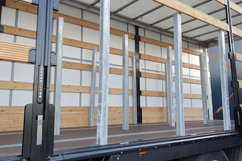 Закладные под коники на полуприцеп Шмитц