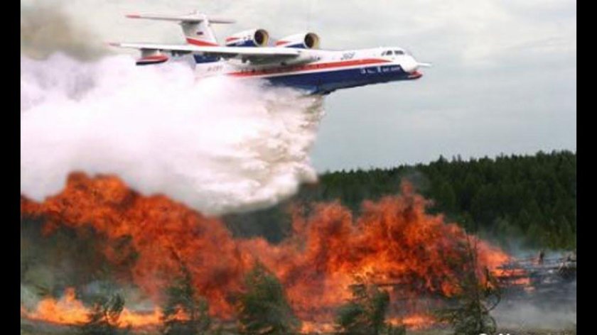 Самолёт ил-76 МЧС