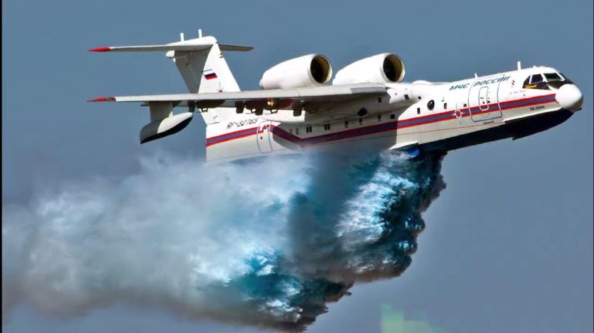 Самолёт-амфибия бе-200чс