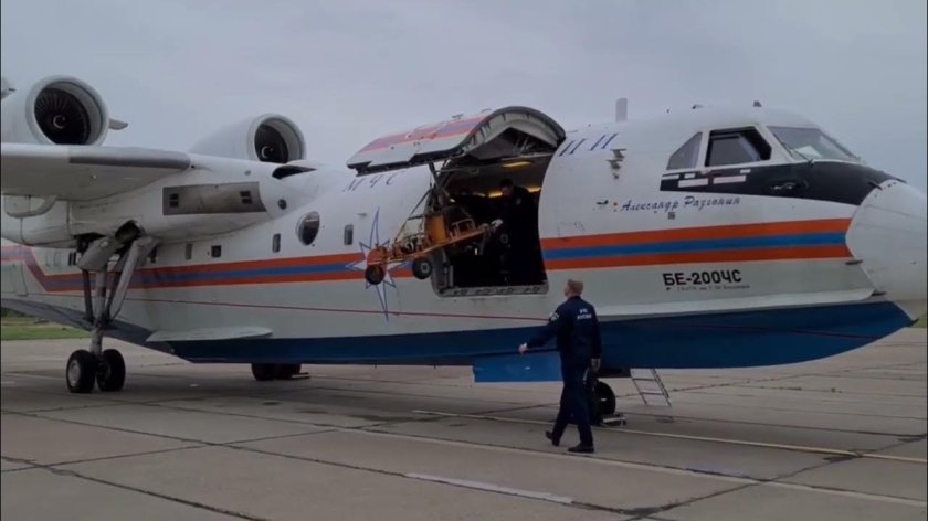 Авиация МЧС России бе-200