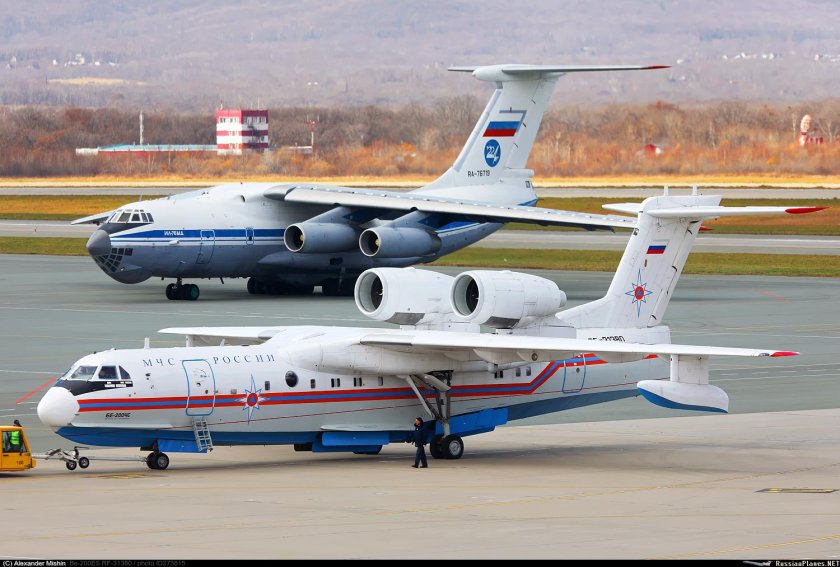 Авиация МЧС России бе-200