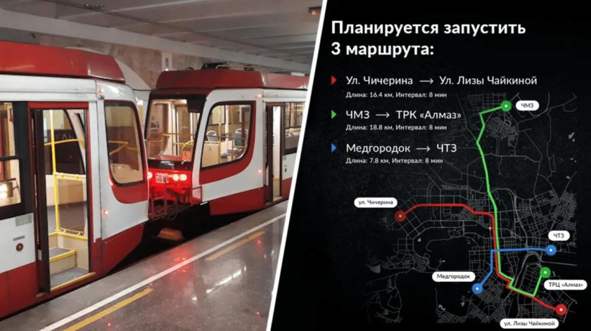 Скоростной подземный трамвай Челябинск