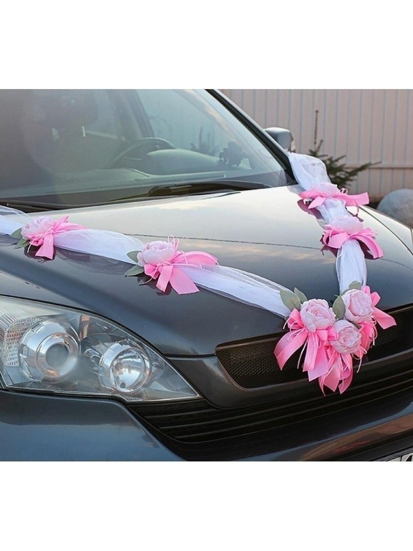 Атласные ленты на машину