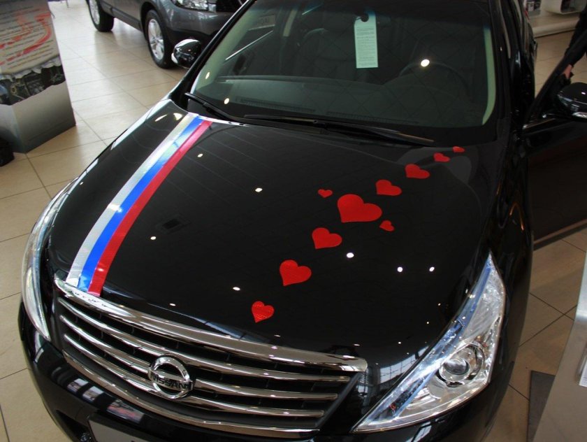 Украсить машину