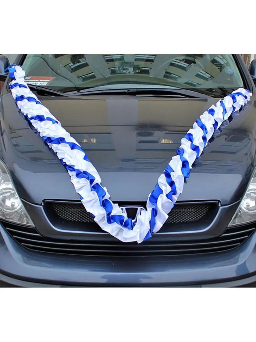 Свадебные ленты на машину