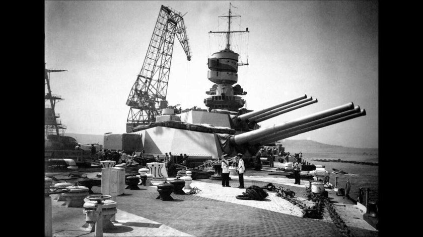 Итальянский линкор Рома